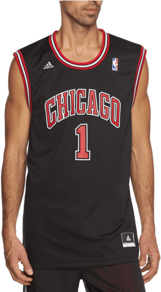 Adidas Chicago Bulls Derrick Rose Replica Basketball - Chicago Bulls (600x600), Png Download