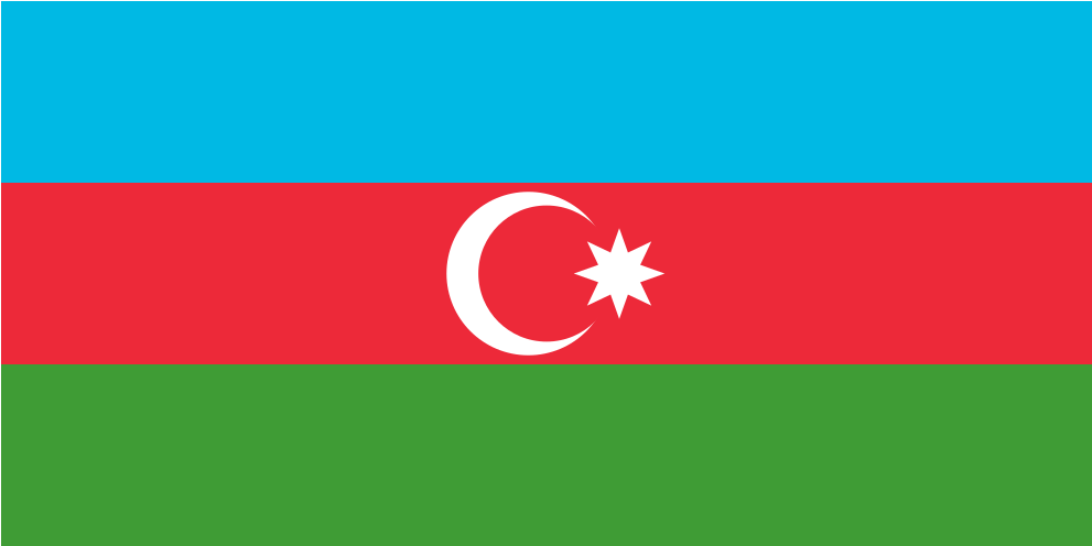 Download Svg Download Png - Azerbaijan Flag (1024x1024), Png Download