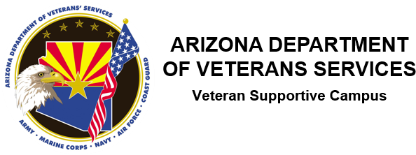 Military Friendly School Arizona Department Of Veterans - Arizona Veterans Services (619x221), Png Download