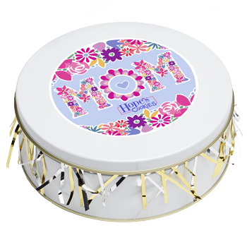 Mom Cookie Gift Tin - Mother (350x350), Png Download