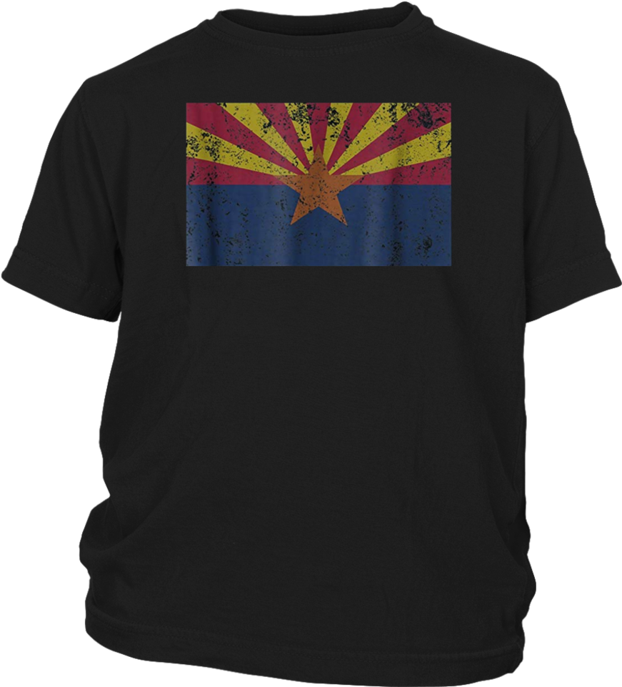Arizona Flag The Grand Canyon State Phoenix T Shirt - Legends Are Born On 19 (960x960), Png Download