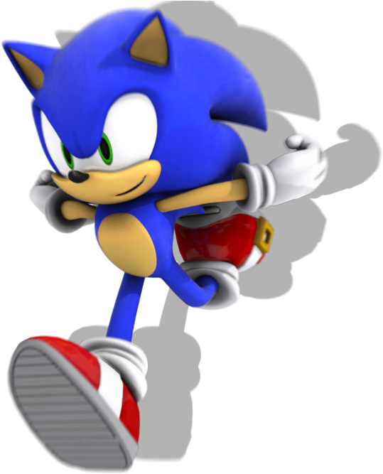 Sonic The Hedgehog Running Animation - Sonic The Hedgehog Running 3d (1191x670), Png Download