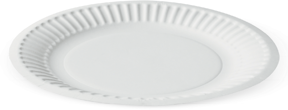 Paper Plate Png Clip Art Transparent Download - Plate (1200x1372), Png Download