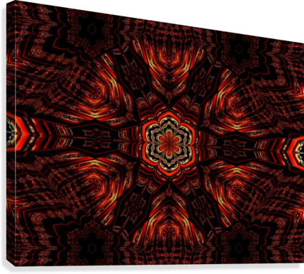 White Daisy Canvas Print - Motif (429x386), Png Download