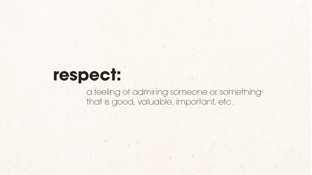 Download Respect Definition PNG Image with No Background