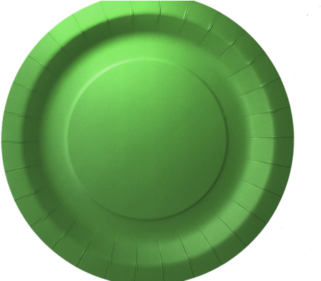 Paper Plates - Circle (495x400), Png Download