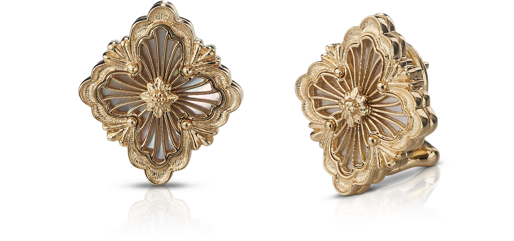 Opera Color Button Earrings - Earrings (1800x1800), Png Download