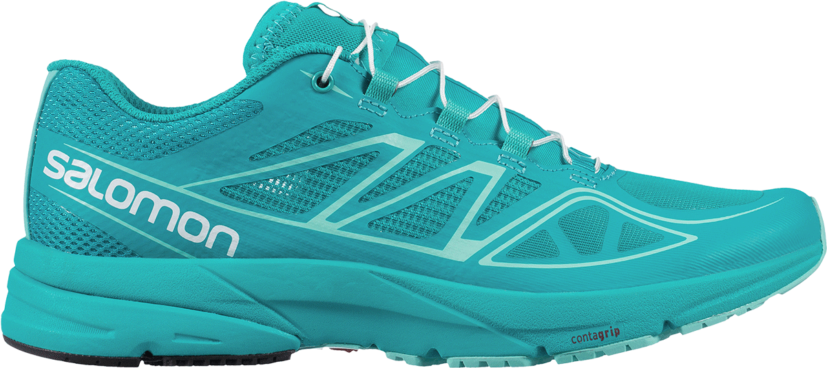 Salomon Women's Sonic Pro - Salomon Women's Running Shoe Lightweight Sonic Pro (1200x600), Png Download