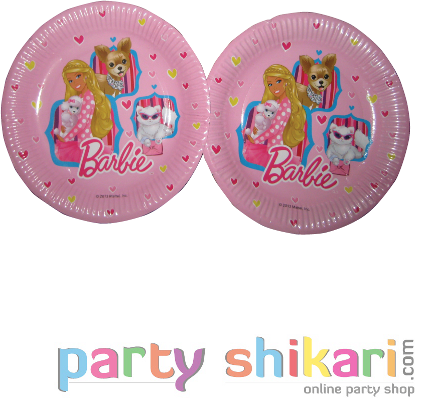Barbie Party Invitation Card - Pack Of 8 (900x1000), Png Download