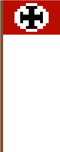 Iron Cross - Pixel Art (240x550), Png Download
