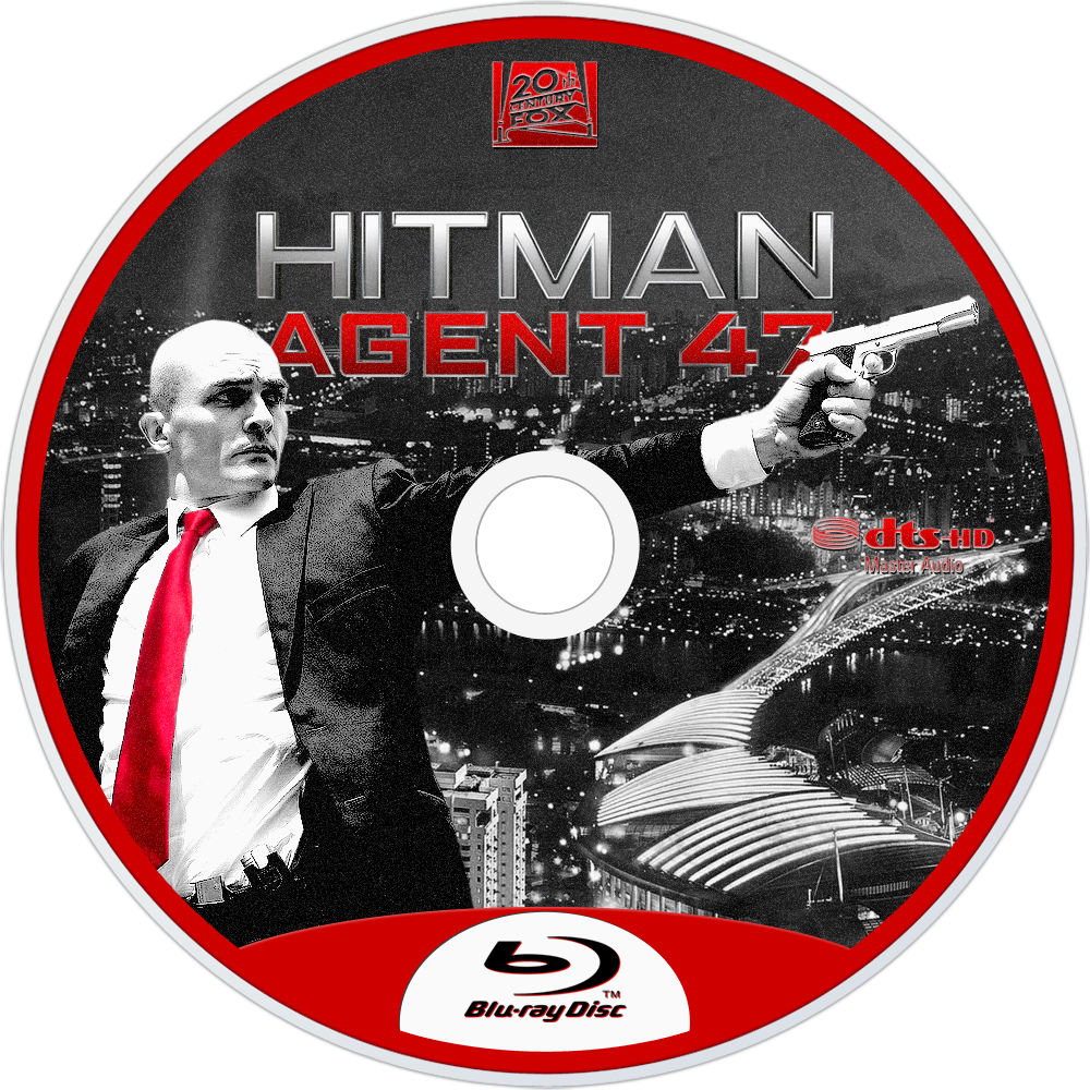 Agent 47 Bluray Disc Image - Blu-ray Disc (1000x1000), Png Download