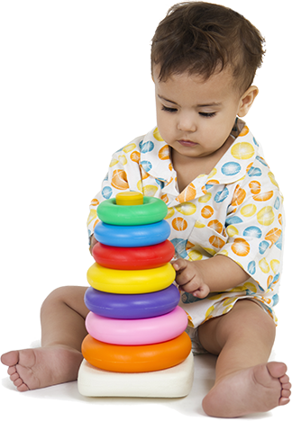 Playing Boy - Play School Baby In Png (324x468), Png Download