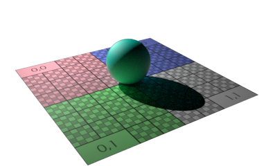 The Plane Is Now Rendered With The Grid Texture - Floor (400x300), Png Download