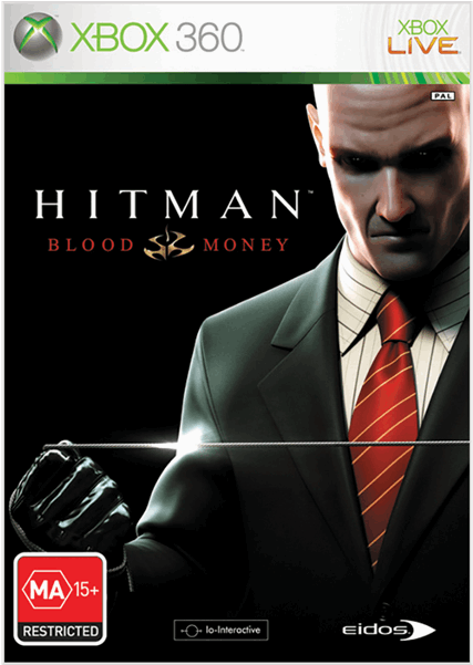 Hitman Blood Money Xbox 360 Cover (600x600), Png Download