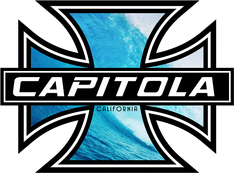 Capitola Iron Cross Logo - Sticker (800x800), Png Download