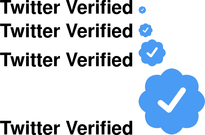 Twitter Verified Png - Verified Twitter Png (718x475), Png Download