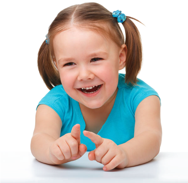 Sign Language For Kids - Sign Language Children (600x610), Png Download