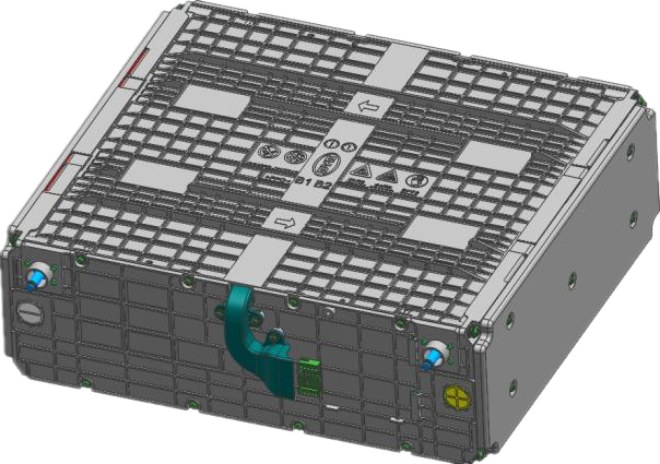 Low Speed Electric Vehicle Battery Pack - Electronics (604x425), Png Download