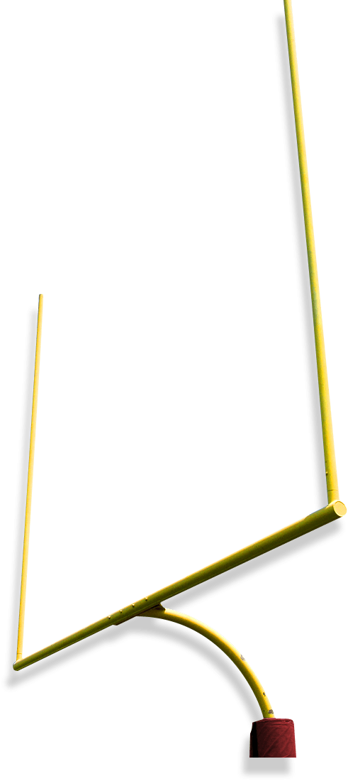 Football Field Goal Png (491x1100), Png Download