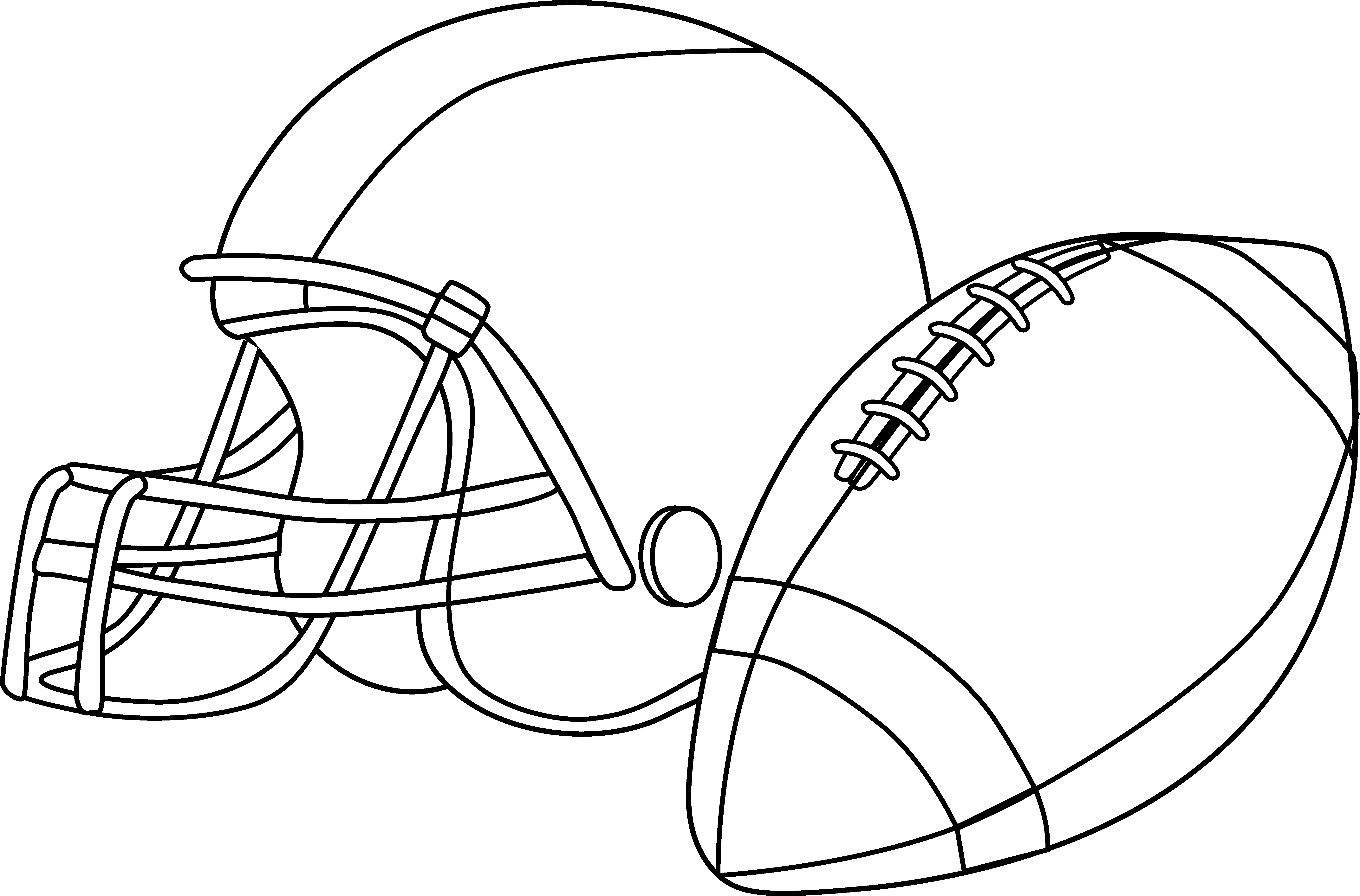 Football Field At Getdrawings Jpg Freeuse Stock - Football And Helmet Clipart (7009x4620), Png Download