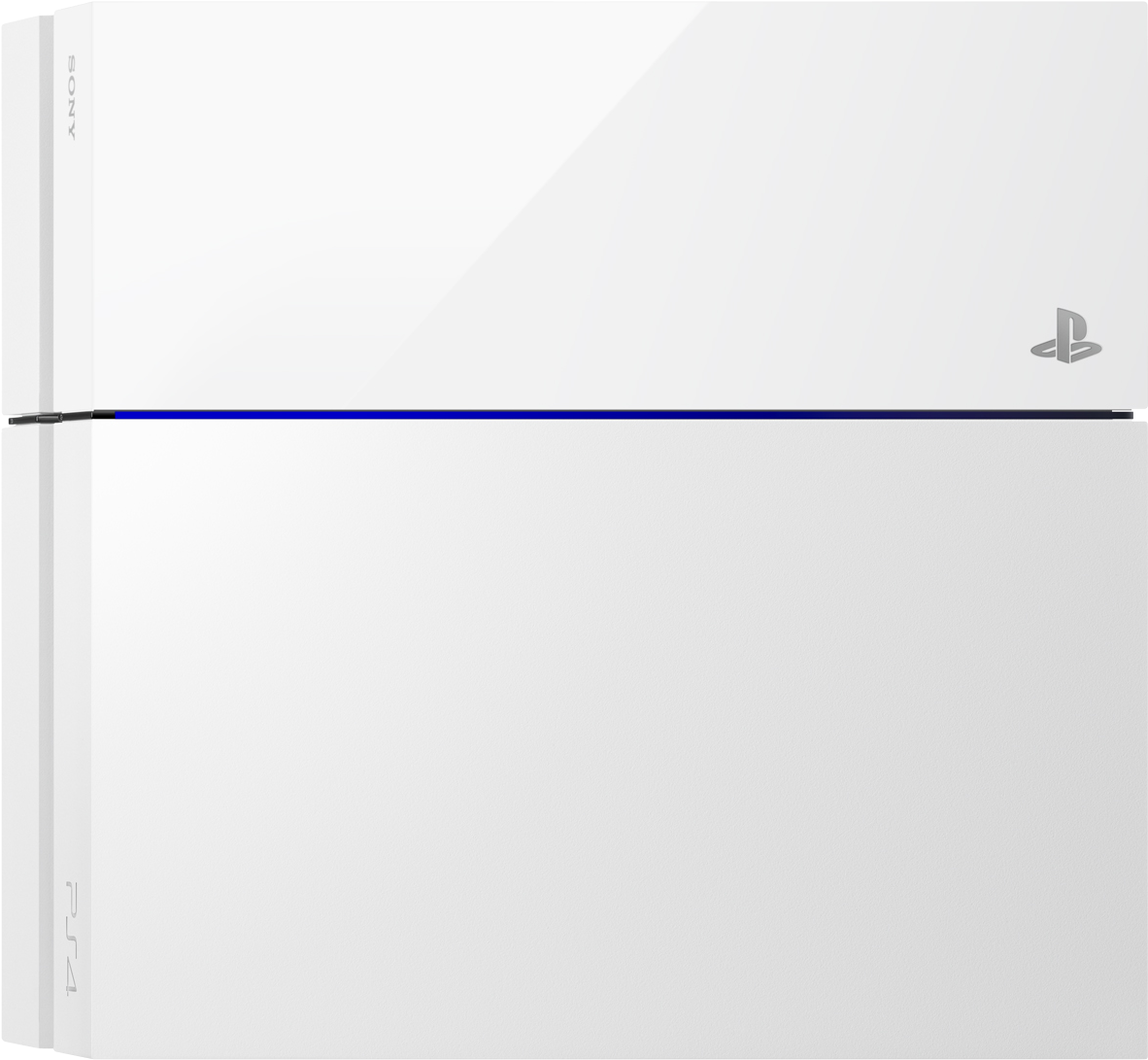 Playstation 4 Logo White Png For Kids - Refrigerator (2400x1600), Png Download