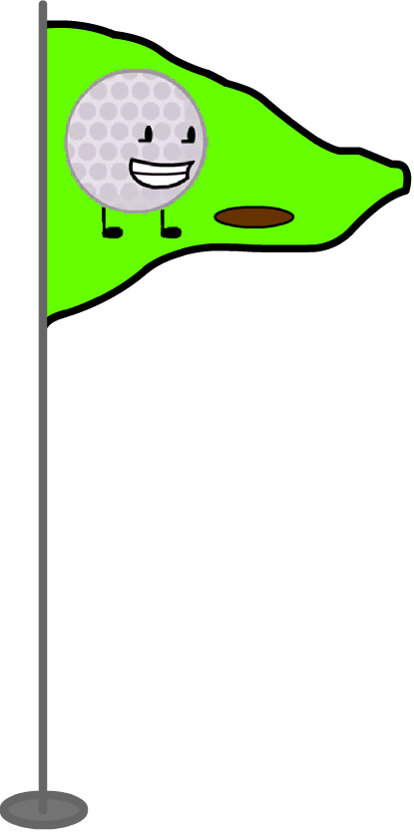 Golf Flag Loganimations - Golf (414x832), Png Download