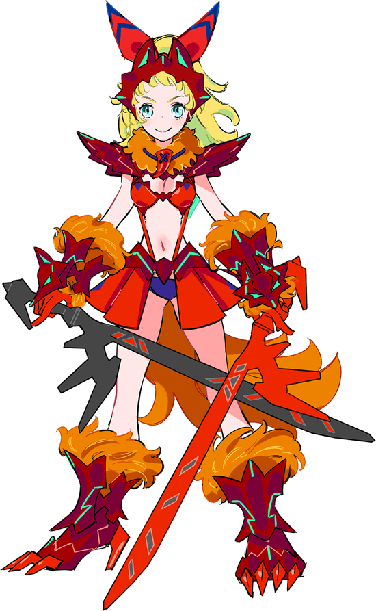 Img Chloe Valkyrie Trance - Luck And Logic Chloe (550x893), Png Download