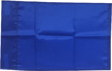 Blank Nylon Flag, 3" Pole Sleeve With Tab, Royal Blue - Royal Blue Banner Flag (460x368), Png Download