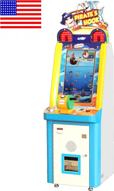 Pirate's Hook 1p - Pirate Hook 1p Game Machine (480x640), Png Download