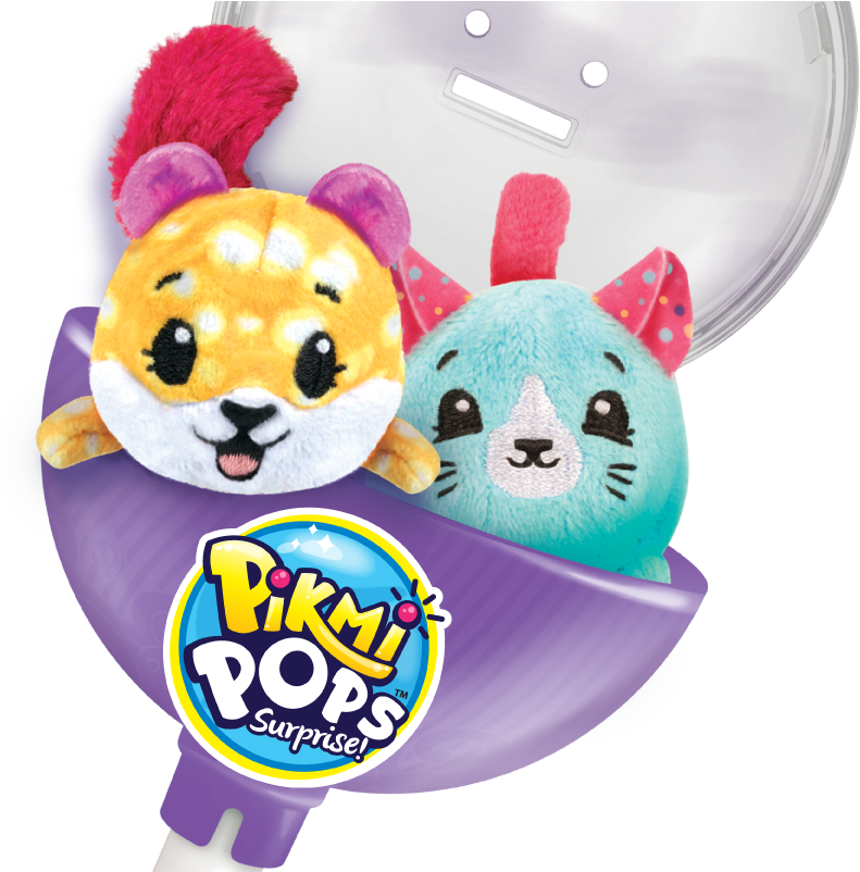 Pikmi Pops Official Site - Moose Toys Pikmi Pops Surprise! Jumbo Cat Plush (820x801), Png Download