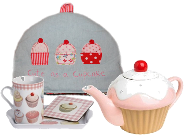 After All, That's Where All The Delicious Baked Goods - Cupcake Teapot (635x450), Png Download