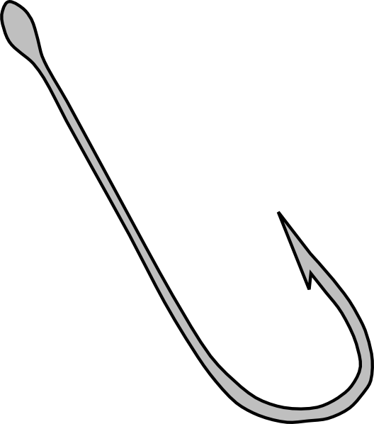 Hook Clipart - Clip Art (528x598), Png Download