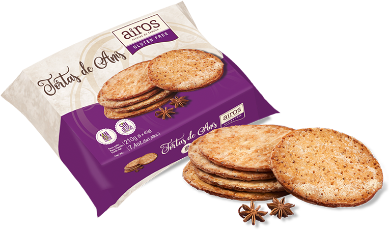 Aniseed Tortas Without Gluten, Crusty, Golden-brown (800x586), Png Download