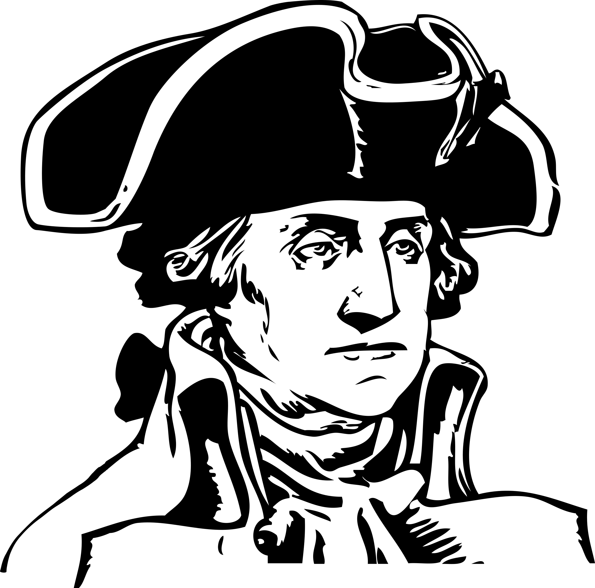 This Free Icons Png Design Of George Washington 1 (2400x2370), Png Download