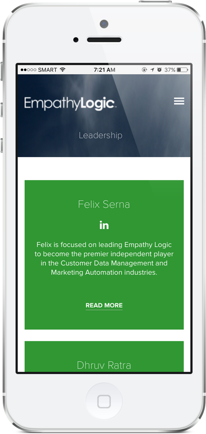Empathy Logic Mockup Mobile V2 - Smartphone (1000x1617), Png Download