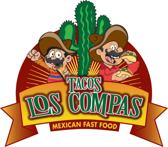 Tacos Los Compas Logo - Tacos Los Compas (640x561), Png Download