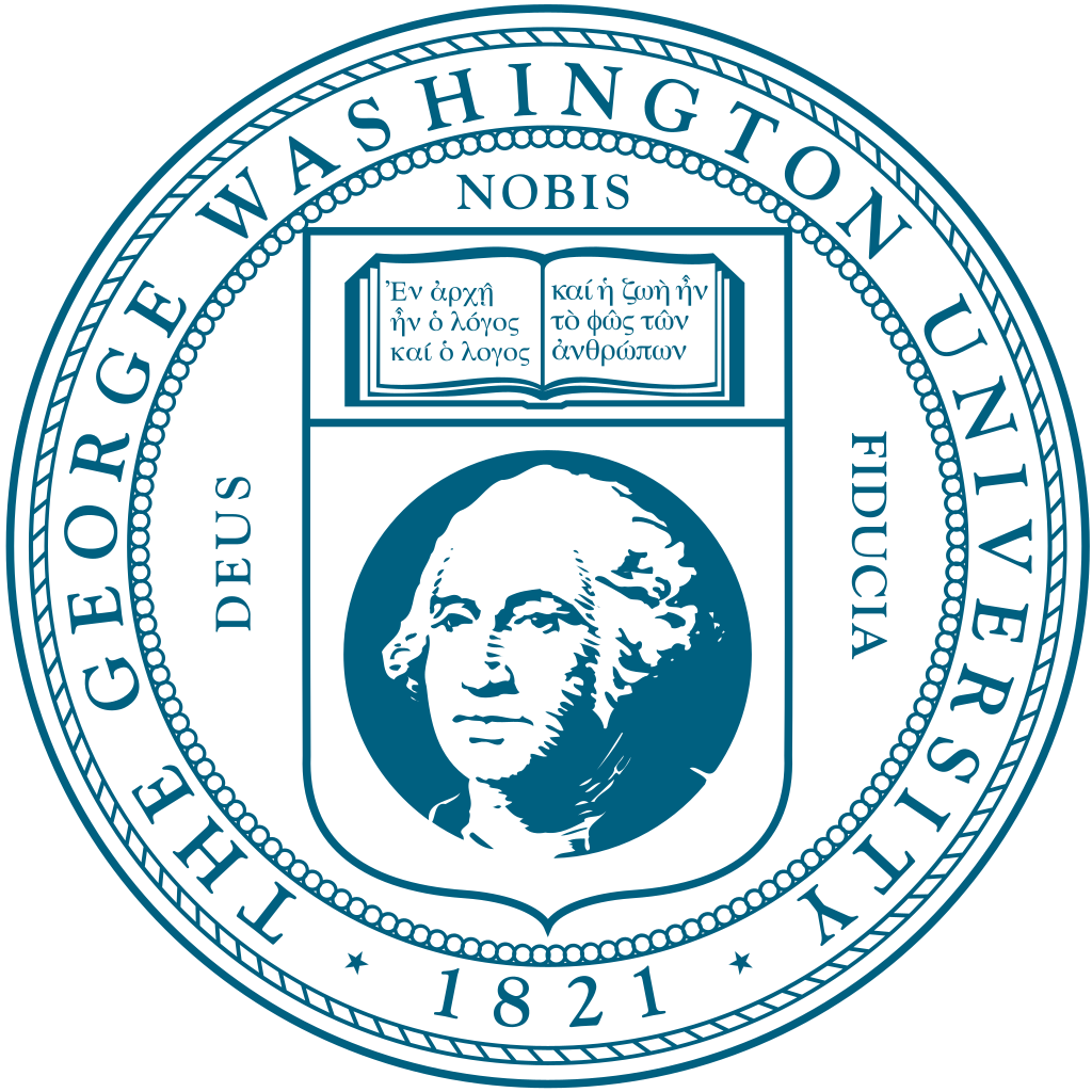 Gwu Seal - George Washington University (1024x1024), Png Download