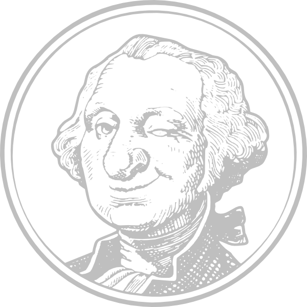 How To Set Use George Washington Icon Png (600x600), Png Download