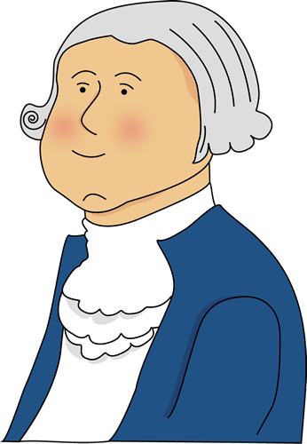 George Washington Clipart - President Washington Clip Art (346x500), Png Download
