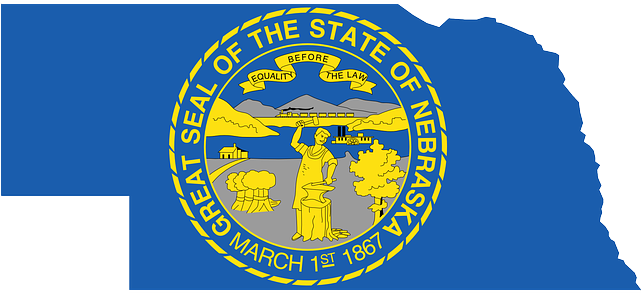 Nebraska's Birthday Eve Celebration - Nebraska State Flag (640x320), Png Download