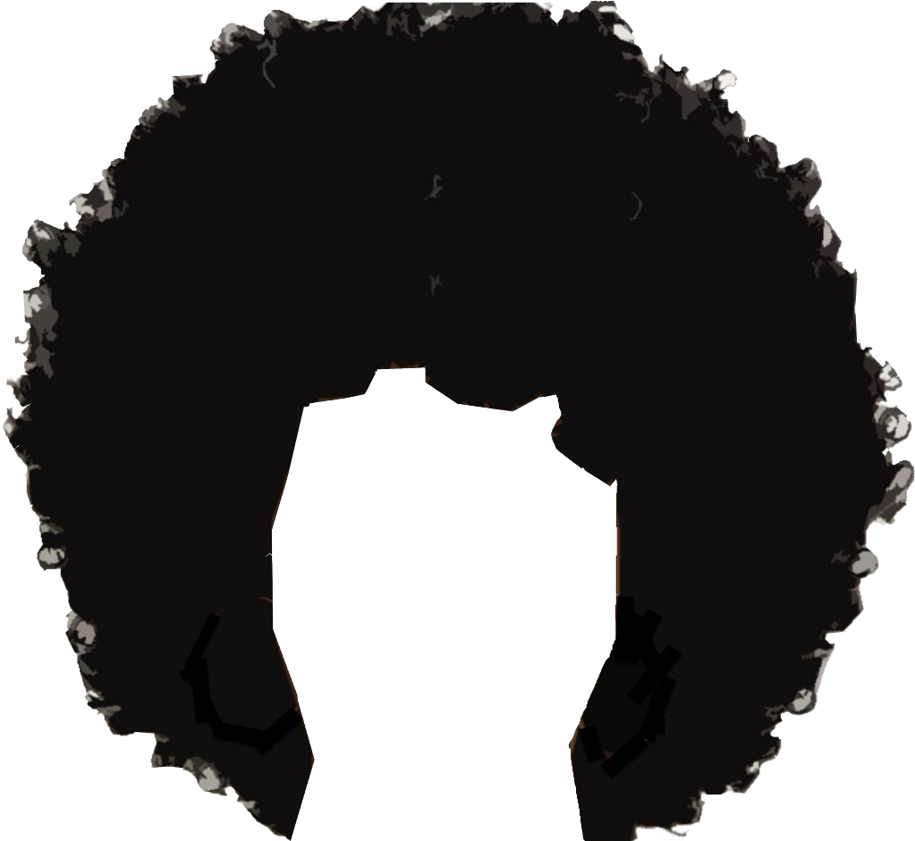 Afro Hair High Quality Png - Afro Hair Transparent Png (1051x946), Png Download