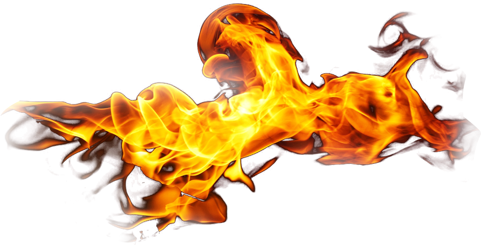 Fire Png Clipart - Llama De Fuego Gif (1700x956), Png Download