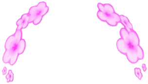 Snapchat Flower Crown Png Transparent Image - Snapchat Purple Flower Filter (400x400), Png Download