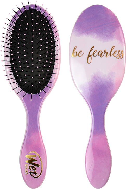 Wet Brush Pro Watercolor Quotes Original Detangler - Brush (514x750), Png Download