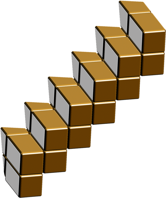 Stairs Png Photo - Penrose Triangle (894x894), Png Download