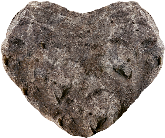 Rock Stone Heart Png Image - Mineral (800x600), Png Download