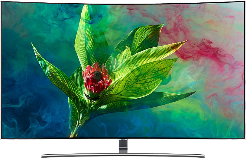 Samsung Qled 4k Tvs, Q8c - Qe65q8cna (892x684), Png Download