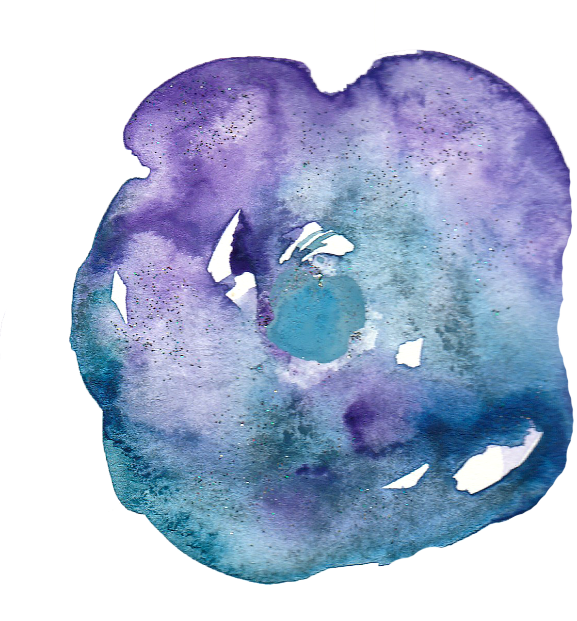 Watercolor Watercolour Abstract - ภาพ สี น้ำ Png (1190x1280), Png Download