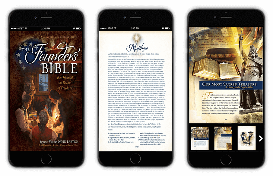 Digitaledition - Nas Founders Brown Leathersoft Bible (905x586), Png Download