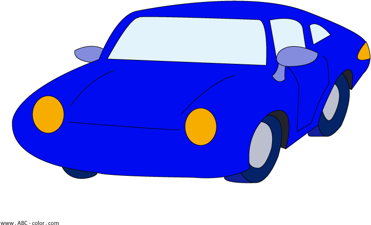 Car Raster Painting 2 Clip Black And White - Classic Car (822x567), Png Download